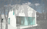render di progetto, ristrutturazione con ampliamento via riboli 14, genova, ©  Carlo Bagliani